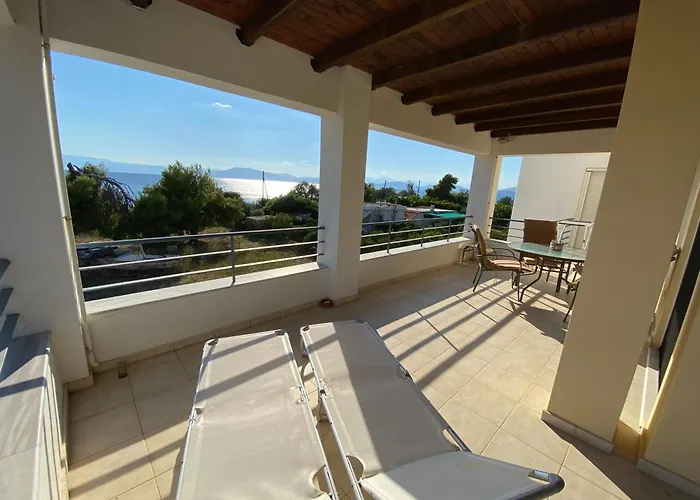 شقة Iria Sunset View Paralia Irion